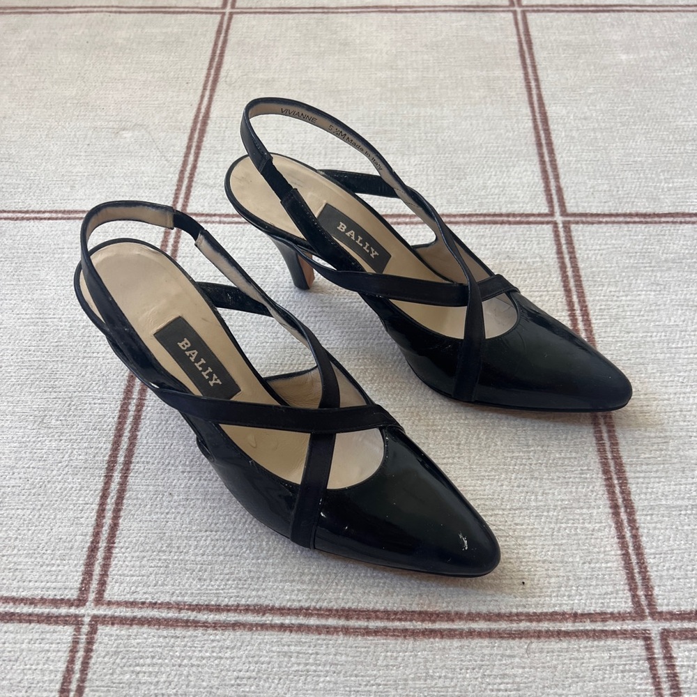 EUC Vintage Bally Vivianne Heels 5.5